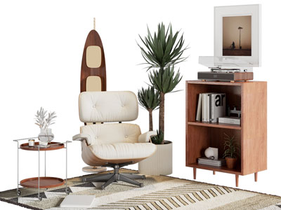 现代休闲椅子 玄关柜 边柜