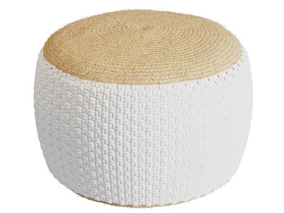 现代编织沙发凳子 坐墩