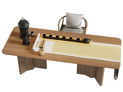 新中式茶桌椅组合