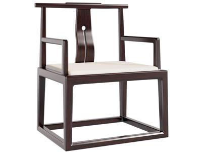 新中式扶手椅子 休闲椅子