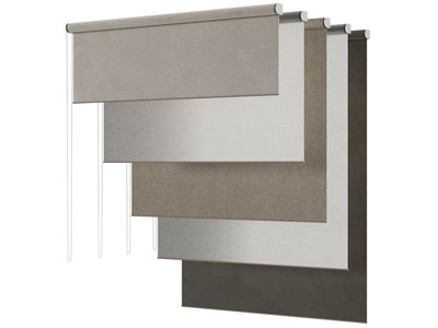 现代布帘 拉帘 卷帘 窗帘3d模型 现代布帘 拉帘 卷帘 窗帘