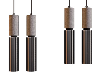 现代金属垂线吊灯