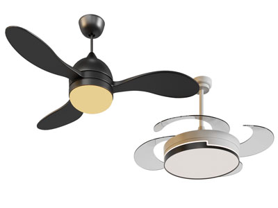 现代三叶吊扇灯 吊灯