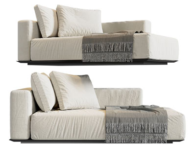 现代布艺贵妃椅 美人榻