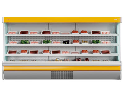 现代生鲜肉保鲜柜 冷餐柜 展柜 冰箱3d模型 现代生鲜肉保鲜柜 冷餐柜 展柜 冰箱