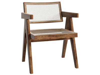 现代中古风休闲椅子