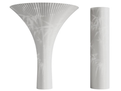 现代透光柱子 景观装饰柱子3d模型 现代透光柱子 景观装饰柱子