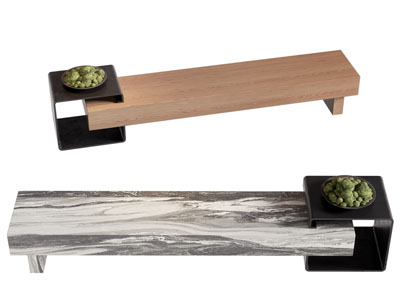 现代景观长凳子