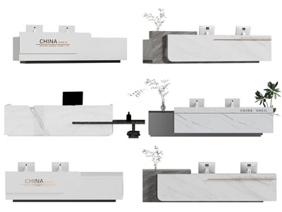 现代前台接待台