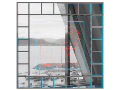现代深渊镜子 墙饰