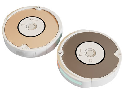 现代智能扫地机3d模型 现代智能扫地机