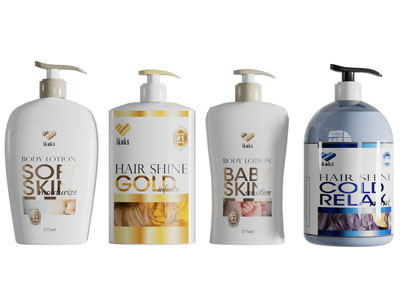 现代洗发水 洗护用品 化妆品