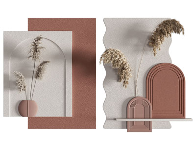 现代立体装饰挂画 墙饰挂件