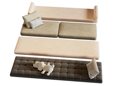 现代飘窗垫 沙发垫子 抱枕靠垫3d模型 现代飘窗垫 沙发垫子 抱枕靠垫