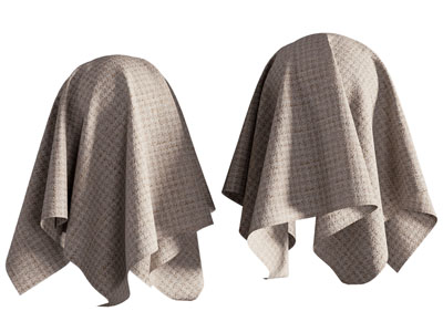 现代粗布 亚麻布料