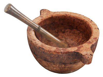 新中式研磨罐 研钵 捣药杵 药杵 生活用品