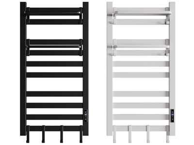 现代毛巾架 电热毛巾取暖架