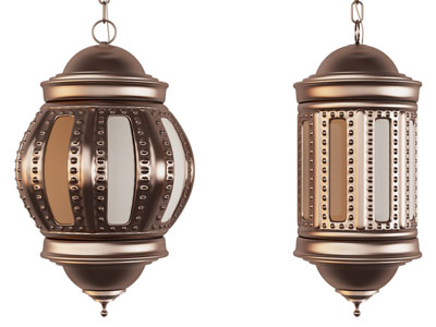 中东伊斯兰铁艺吊灯