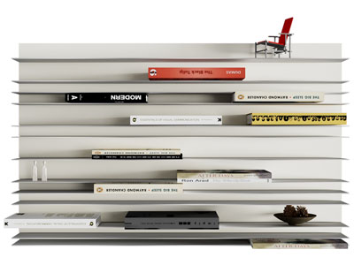 现代金属置物架  简约书架