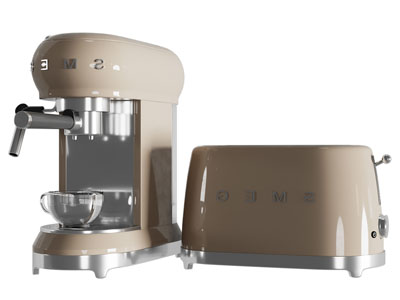 现代咖啡机 吐司机 厨房电器3d模型 现代咖啡机 吐司机 厨房电器