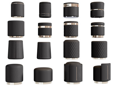 现代轻奢圆形沙发凳子 坐墩 换鞋凳 脚踏