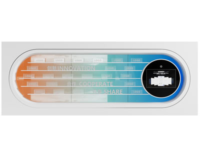 现代企业文化墙 展览墙