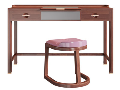 新中式化妆 梳妆台