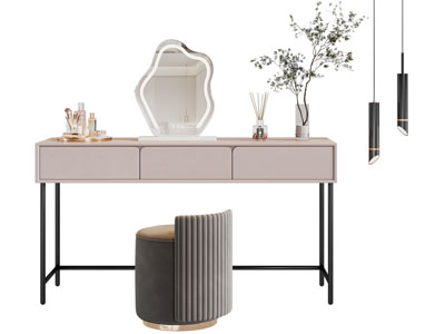 现代轻奢化妆 梳妆台