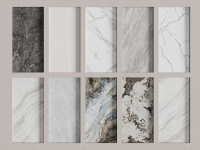 现代大理石瓷砖 护墙板 背景墙3d模型 现代大理石瓷砖 护墙板 背景墙