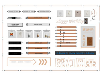 现代广告灯箱 亚克力招牌灯箱 霓虹灯墙饰