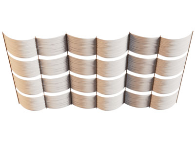 现代帷幔吊顶3d模型 现代帷幔吊顶