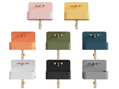 现代轻奢洗手池