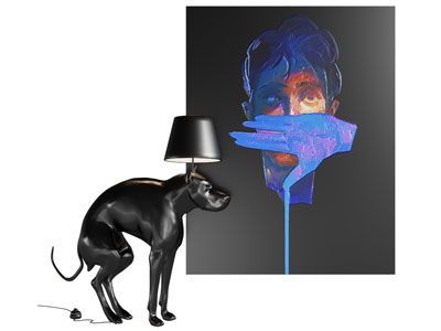 现代抽象人物装饰挂画