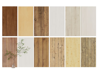 现代木纹理样板 木饰面 护墙板