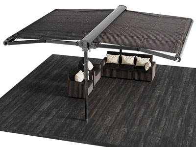 现代庭院可折叠遮阳棚 休闲多人沙发3d模型 现代庭院可折叠遮阳棚 休闲多人沙发