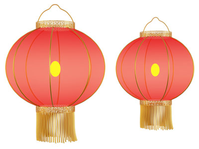 新中式红灯笼吊灯