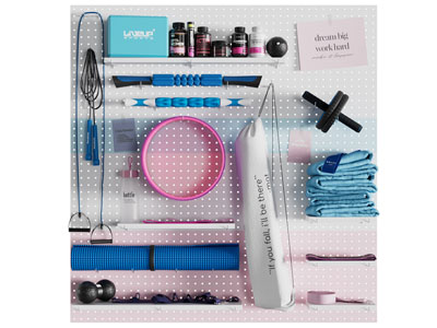 现代洞洞眼收纳架 墙饰