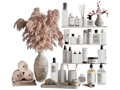 现代化妆品 洗漱用品 牙缸卫浴小件