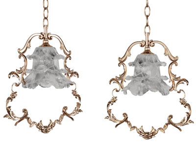 法式轻奢铁艺雕花吊灯