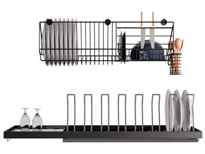 现代碗碟沥水架 厨具