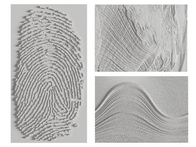 现代立体装饰挂画 肌理画