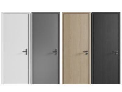 现代木门 房门 平开门