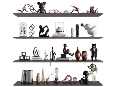 现代装饰品摆件组合