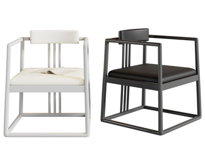 新中式扶手椅子 休闲椅子