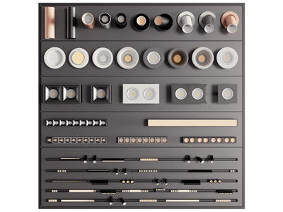 现代筒灯射灯 轨道磁吸灯