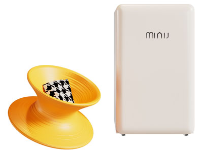 现代陀螺休闲椅子 空气清新器