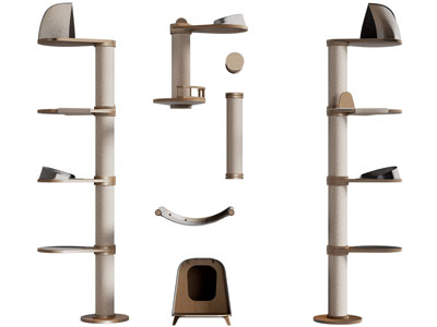 现代猫爬架 猫窝