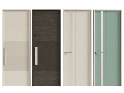 现代木门 房门 平开门