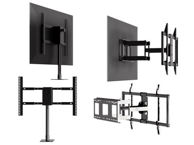 现代电视机固定架 支架3d模型 现代电视机固定架 支架