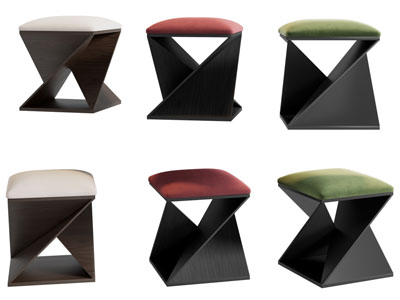 现代方形沙发凳子